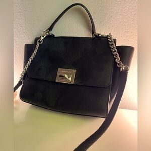 Authentic Black Michael Kors Crossbody Bag.